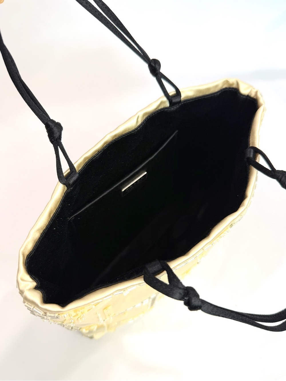 RARE Prada Sequin and Beaded Mini Satin Bag - Picture 8 of 10